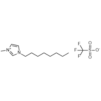 1-辛基-3-甲基咪唑三氟甲烷磺酸盐,1-Methyl-3-n-octylimidazolium Trifluoromethanesulfonate