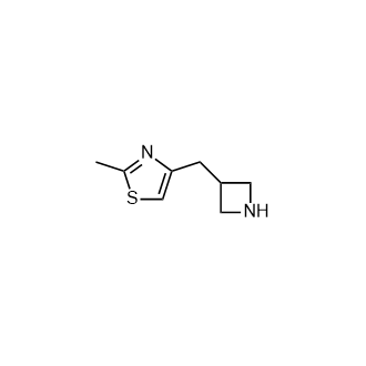 4-(氮杂环丁烷-3-基甲基)-2-甲基噻唑,4-(Azetidin-3-ylmethyl)-2-methylthiazole