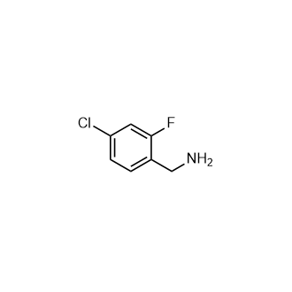 (4-氯-2-氟苯基)甲胺,(4-Chloro-2-fluorophenyl)methanamine