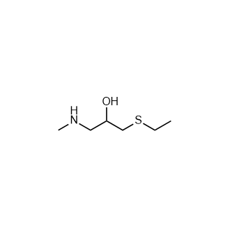 1-(乙硫基)-3-(甲氨基)丙-2-醇,1-(Ethylthio)-3-(methylamino)propan-2-ol