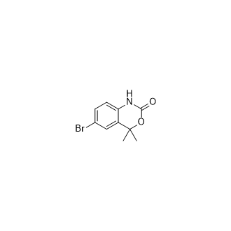 6-溴-4,4-二甲基-1,4-二氫苯并噁唑-2-酮,6-Bromo-1,4-dihydro-4,4-dimethyl-2H-3,1-benzoxazin-2-one