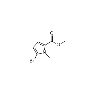 5-溴-1-甲基吡咯-2-甲酸甲酯,Methyl 5-bromo-1-methyl-1H-pyrrole-2-carboxylate