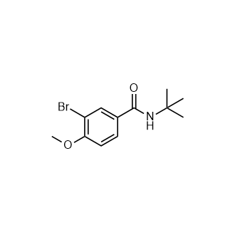 N-叔丁基3-溴-4-甲氧基苯甲酰胺,N-t-Butyl 3-bromo-4-methoxybenzamide