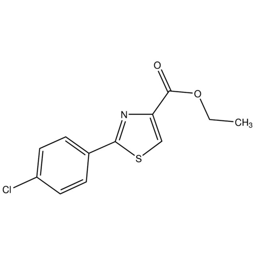 Ethyl 2-(4-chlorophenyl)-1,3-thiazole-4-carboxylate