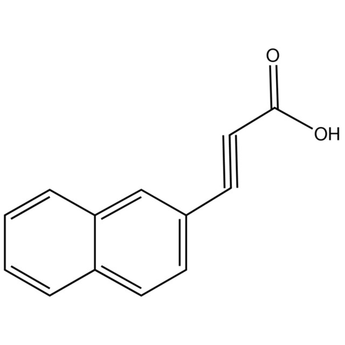 3-(2-萘基)丙-2-炔酸
