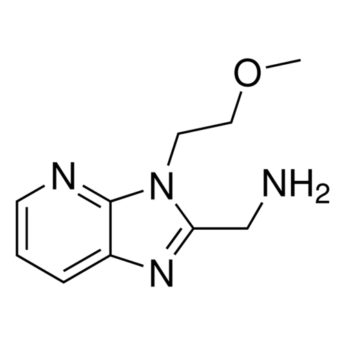 [3-(2-Methoxyethyl)-3H-imidazo[4,5-b]pyridin-2-yl]methanamine