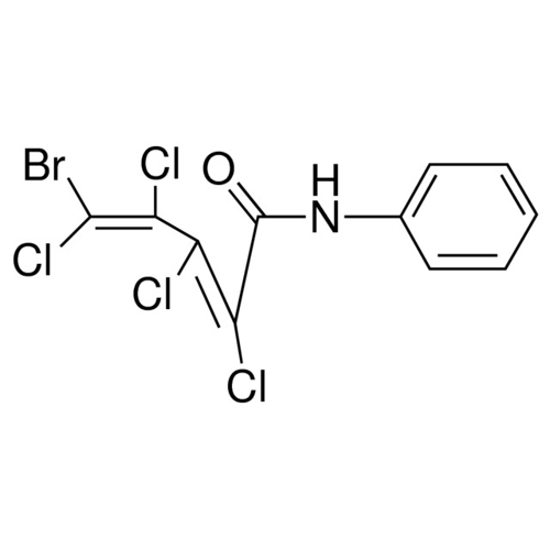 4-BROMO-1,2,3,4-TETRACHLORO-1,3-BUTADIENE-1-CARBOXANILIDE