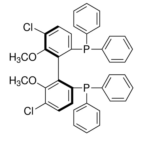 (R)-(-)-5,5′-二氯-2,2′-双(二苯基膦)-6,6′-二甲氧基-1,1′-联苯