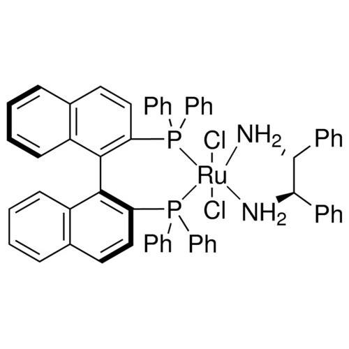 二氯[(S)-(-)-2,2′-双(二苯基膦)-1,1′-联萘基][(1R,2R)-(+)-1,2-二苯基乙二胺]钌(II)