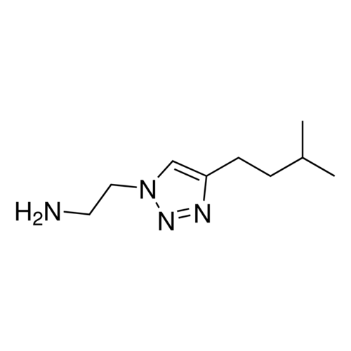 2-(4-Isopentyl-1H-1,2,3-triazol-1-yl)ethan-1-amine