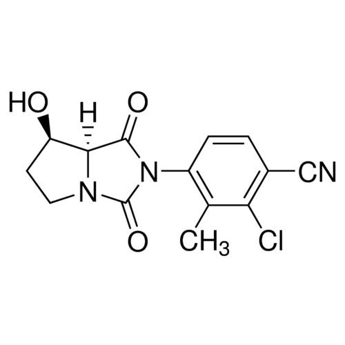 2-Chloro-3-methyl-4-[(7R,7aS)-tetrahydro-7-hydroxy-1,3-dioxo-1H-pyrrolo[1,2-c]imidazol-2(3H)-yl]benzonitrile