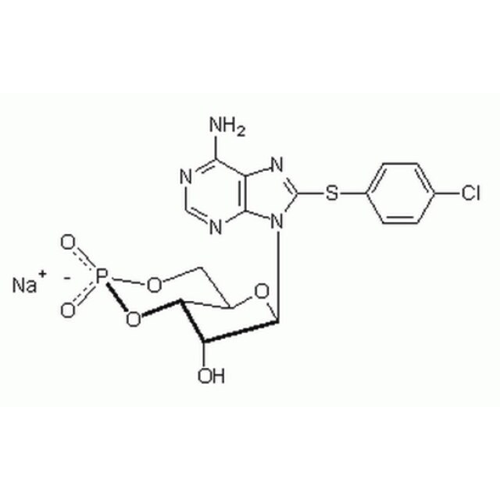 Adenosine 3?,5?-cyclic Monophosphate, 8-(4-Chlorophenylthio)-, Sodium Salt  Calbiochem