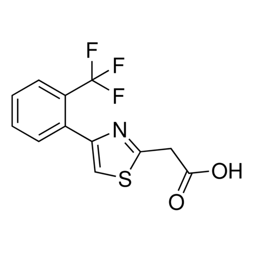 {4-[2-(Trifluoromethyl)phenyl]-1,3-thiazol-2-yl}acetic acid