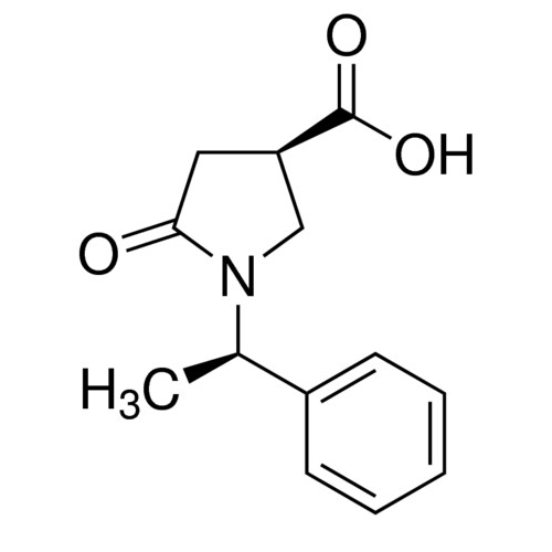 (1′R,3R)-(+)-1-(1′-苯乙基)-5-氧代-3-吡咯烷羧酸