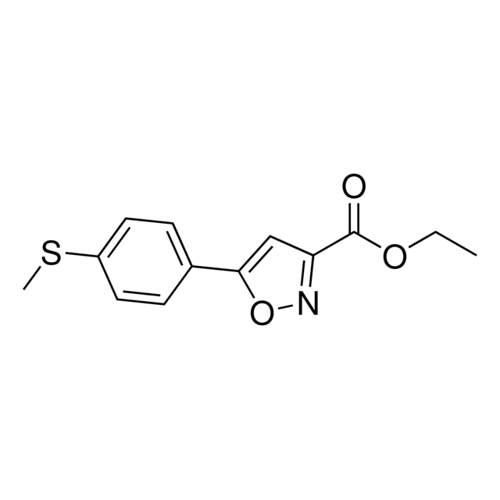 Ethyl 5-(4-(methylthio)phenyl)isoxazole-3-carboxylate