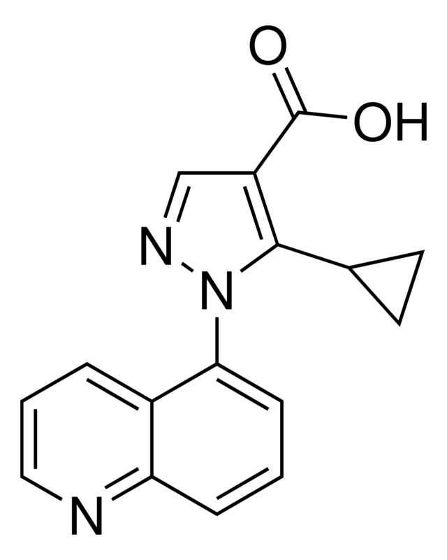 5-Cyclopropyl-1-(5-quinolinyl)-1H-pyrazole-4-carboxylic acid