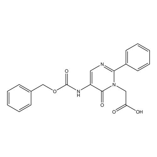 (5-{[(Benzyloxy)carbonyl]amino}-6-oxo-2-phenyl-1(6H)-pyrimidinyl)acetic acid