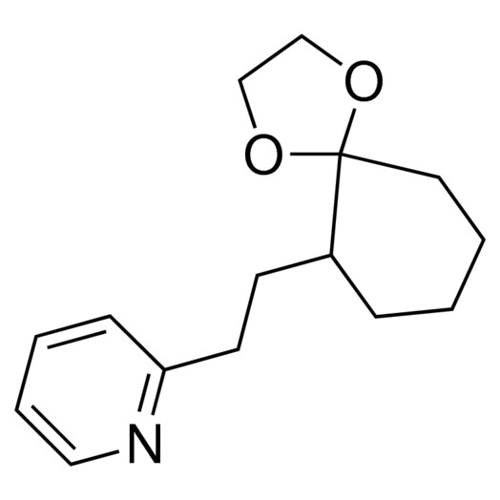 6-(2-(2-PYRIDYL)ETHYL)-1,4-DIOXASPIRO(4.5)DECANE