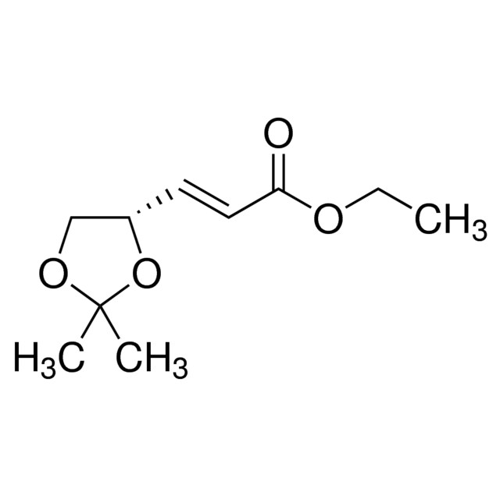 (S)-(+)-3-(2,2-二甲基-1,3-二氧杂环戊烷-4-基)-2-丙烯酸乙酯，主要为反式