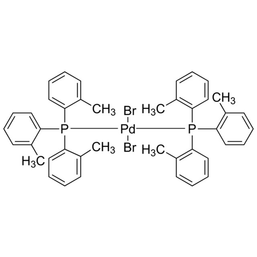 trans-Dibromo[bis(tri-o-tolylphosphine)]palladium(II)