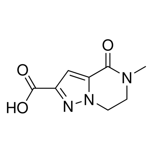 5-Methyl-4-oxo-4,5,6,7-tetrahydropyrazolo[1,5-a]pyrazine-2-carboxylic acid