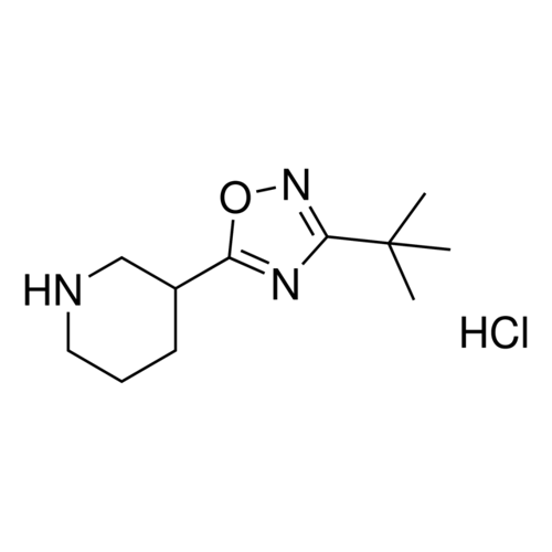 3-(3-tert-Butyl-1,2,4-oxadiazol-5-yl)piperidine hydrochloride