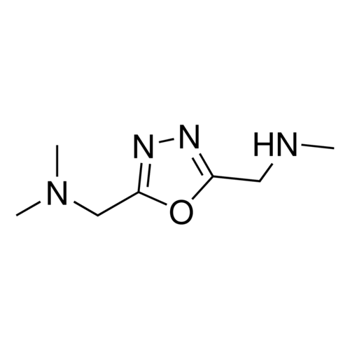 N,N-Dimethyl-1-(5-((methylamino)methyl)-1,3,4-oxadiazol-2-yl)methanamine