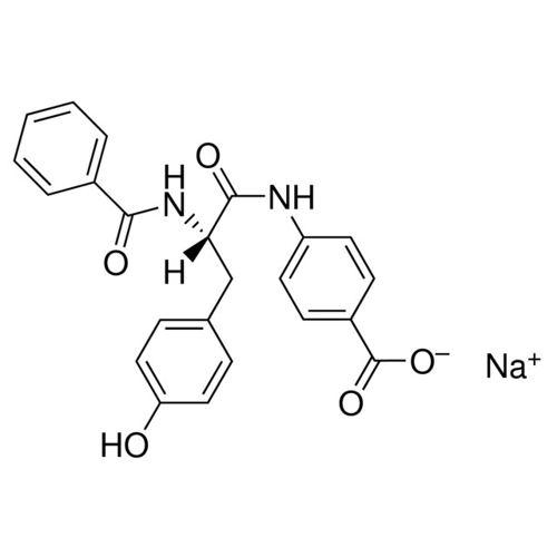 N-Benzoyl-L-tyrosine p-amidobenzoic acid sodium salt