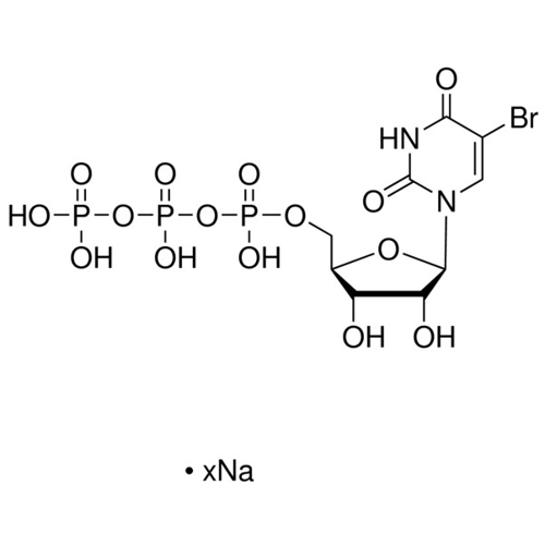 5-溴尿嘧啶核苷 5′-三磷酸鹽 鈉鹽