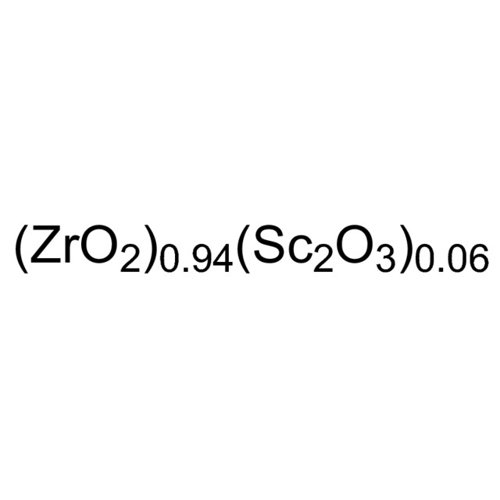 Zirconium(IV) oxide-scandia stabilized