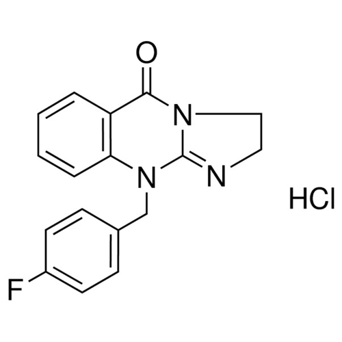 10-(4-FLUORO-BENZYL)-2,10-DIHYDRO-IMIDAZO(2,1-B)QUINAZOLIN-5(3H)-ONE, HCL