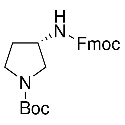 (S)-(+)-N-Boc-3-N-Fmoc-氨基吡咯烷