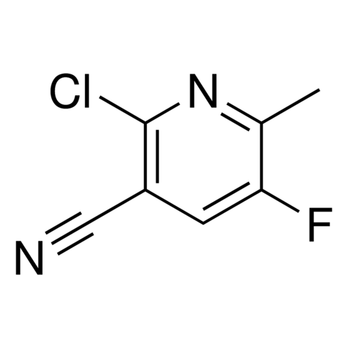 2-Chloro-5-fluoro-6-methylnicotinonitrile