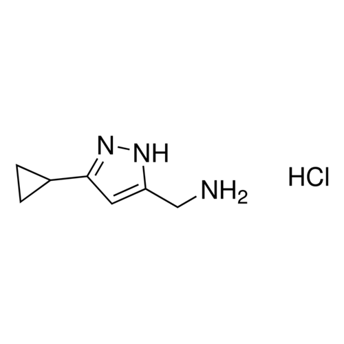 (3-Cyclopropyl-1H-pyrazol-5-yl)methanamine hydrochloride