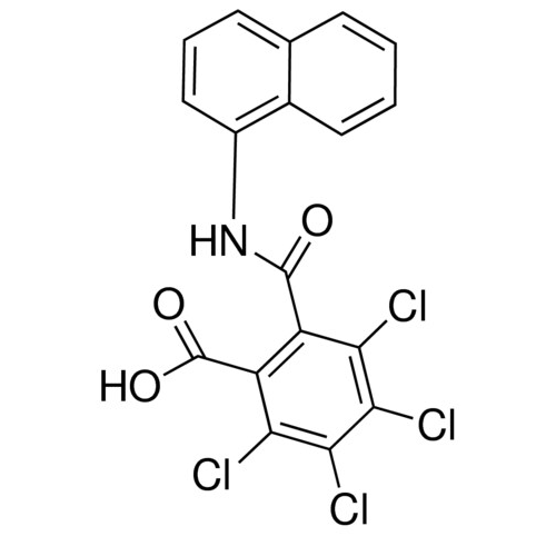 N-(1-NAPHTHYL)-3,4,5,6-TETRACHLOROPHTHALAMIC ACID