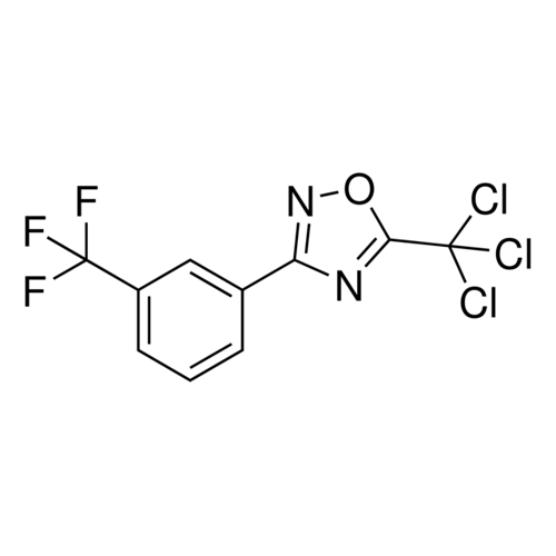 5-(Trichloromethyl)-3-[3-(trifluoromethyl)phenyl]-1,2,4-oxadiazole