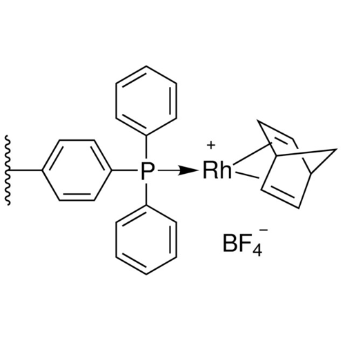 四氟硼酸三苯基膦(2,5-降冰片二烯)合铑(I)，聚合物键合型 Fibre-cat&reg;