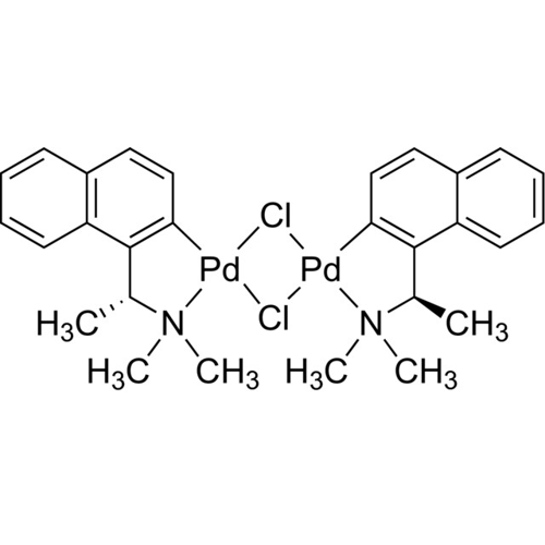 Di-μ-chlorobis[1-[(1R)-1-(dimethylamino)ethyl]-2-naphthyl-C,N]dipalladium(II)