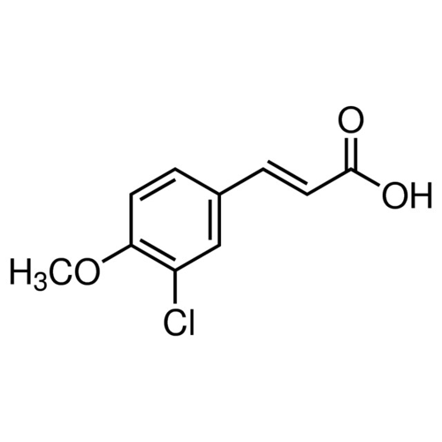 3-氯-4-甲氧基肉桂酸