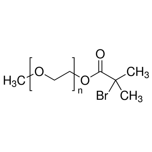 Poly(ethylene glycol) methyl ether 2-bromoisobutyrate