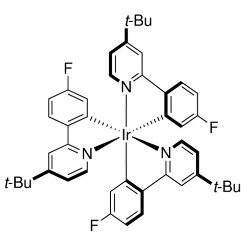 铱 [ p -F (t-Bu)-ppy]  3