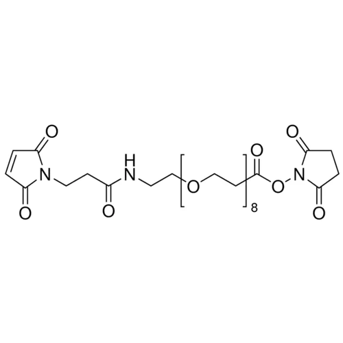 Maleimide-PEG8-succinimidyl ester