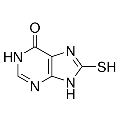 6-Hydroxy-8-mercaptopurine