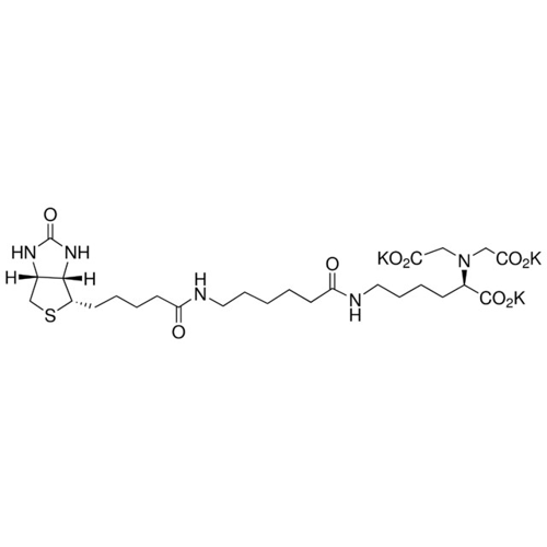 Nε-(N-(+)-Biotinyl-6-aminohexanoyl)-Nα,Nα-bis(carboxymethyl)-L-lysine 三钾盐