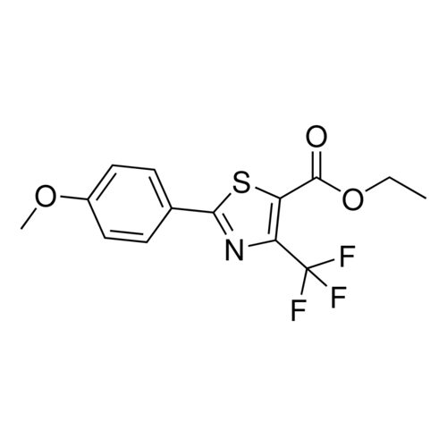 Ethyl 4-(trifluoromethyl)-2-(4-methoxyphenyl)thiazole-5-carboxylate