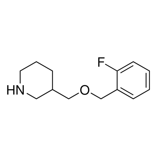 3-{[(2-Fluorobenzyl)oxy]methyl}piperidine