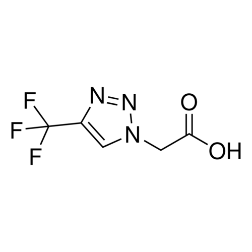 2-(4-(Trifluoromethyl)-1H-1,2,3-triazol-1-yl)acetic acid