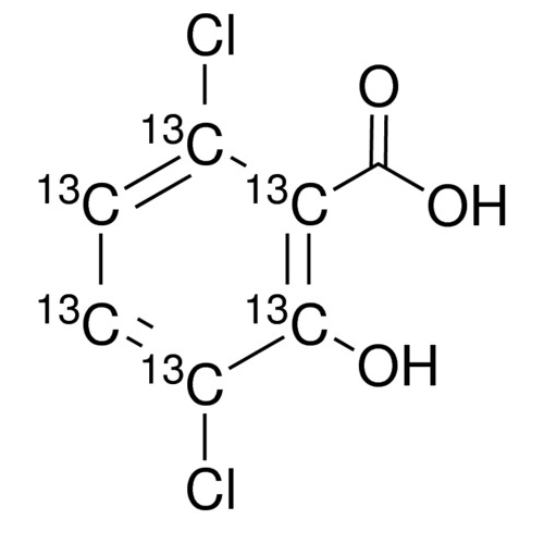 3,6-二氯-2-羟基苯甲酸-环-13C6