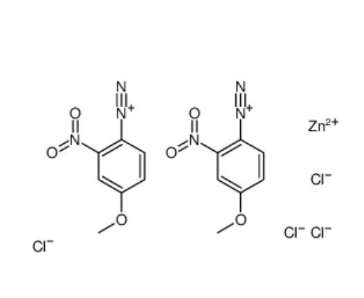 4-methoxy-2-nitrobenzenediazoniumazonium tetrachlorozincate (2:1),4-methoxy-2-nitrobenzenediazoniumazonium tetrach4-methoxy-2-nitrobenzenediazoniumazonium tetrachlorozincate (2:1)	lorozincate (2:1)