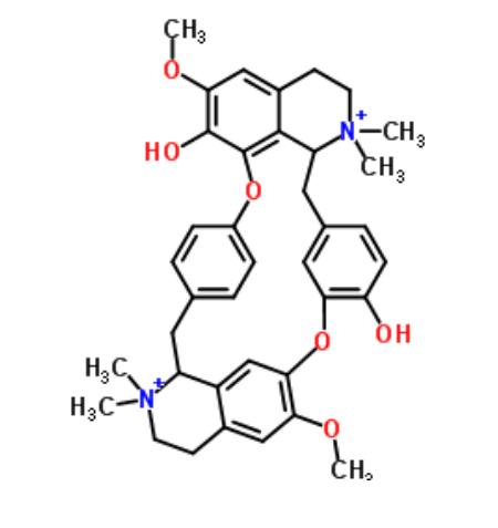 7',12'-Dihydroxy-6,6'-dimethoxy-2,2,2',2'-tetramethyltubocuraran-2,2'-diium,7',12'-Dihydroxy-6,6'-dimethoxy-2,2,2',2'-tetramethyltubocuraran-2,2'-diium